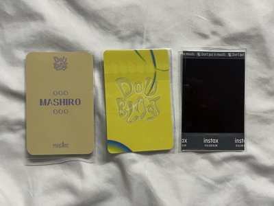 舞白 DOUBLAST 打歌卡 卡套卡 塔店拍立得