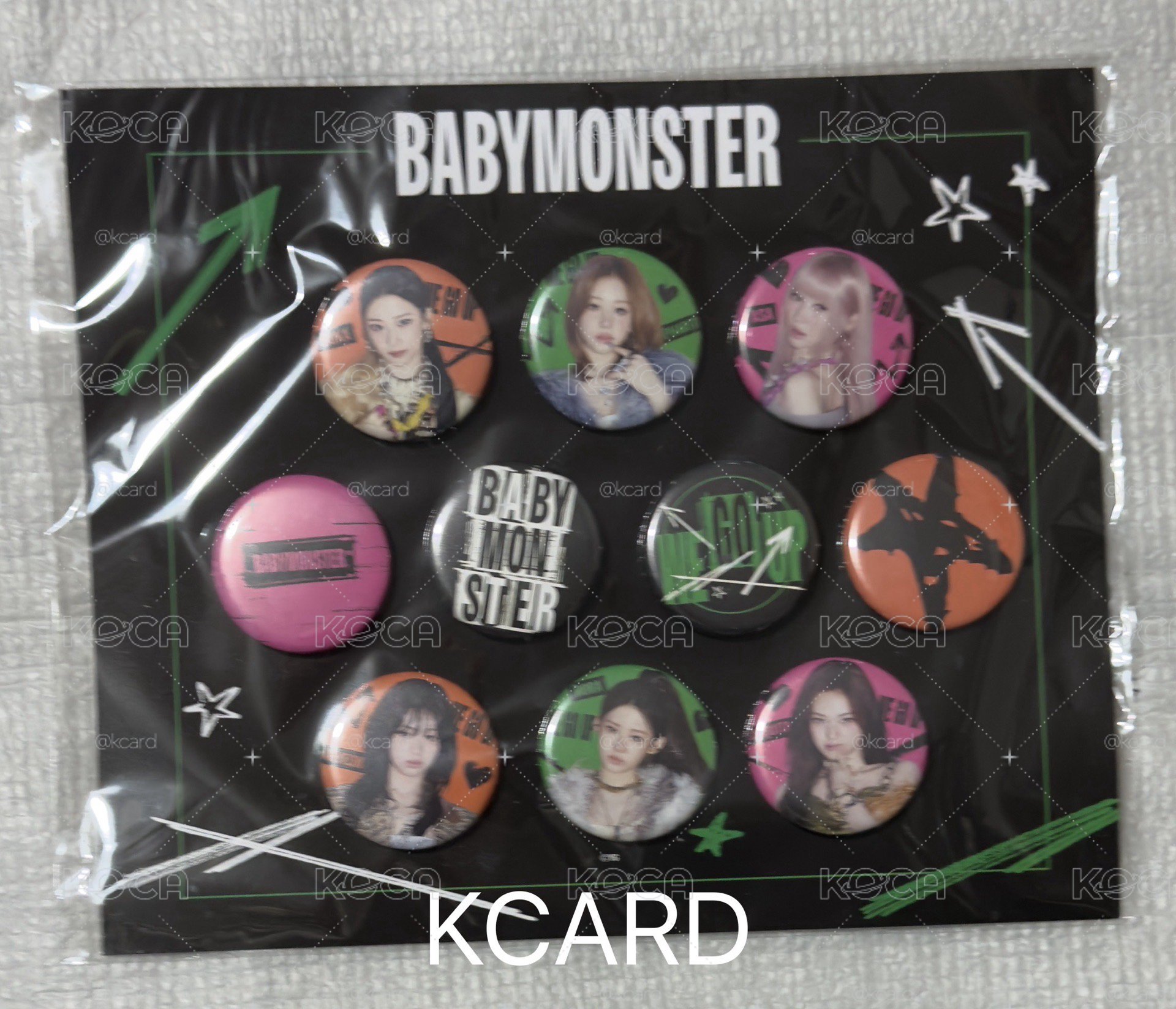 BABYMONSTER WE GO UP 別針