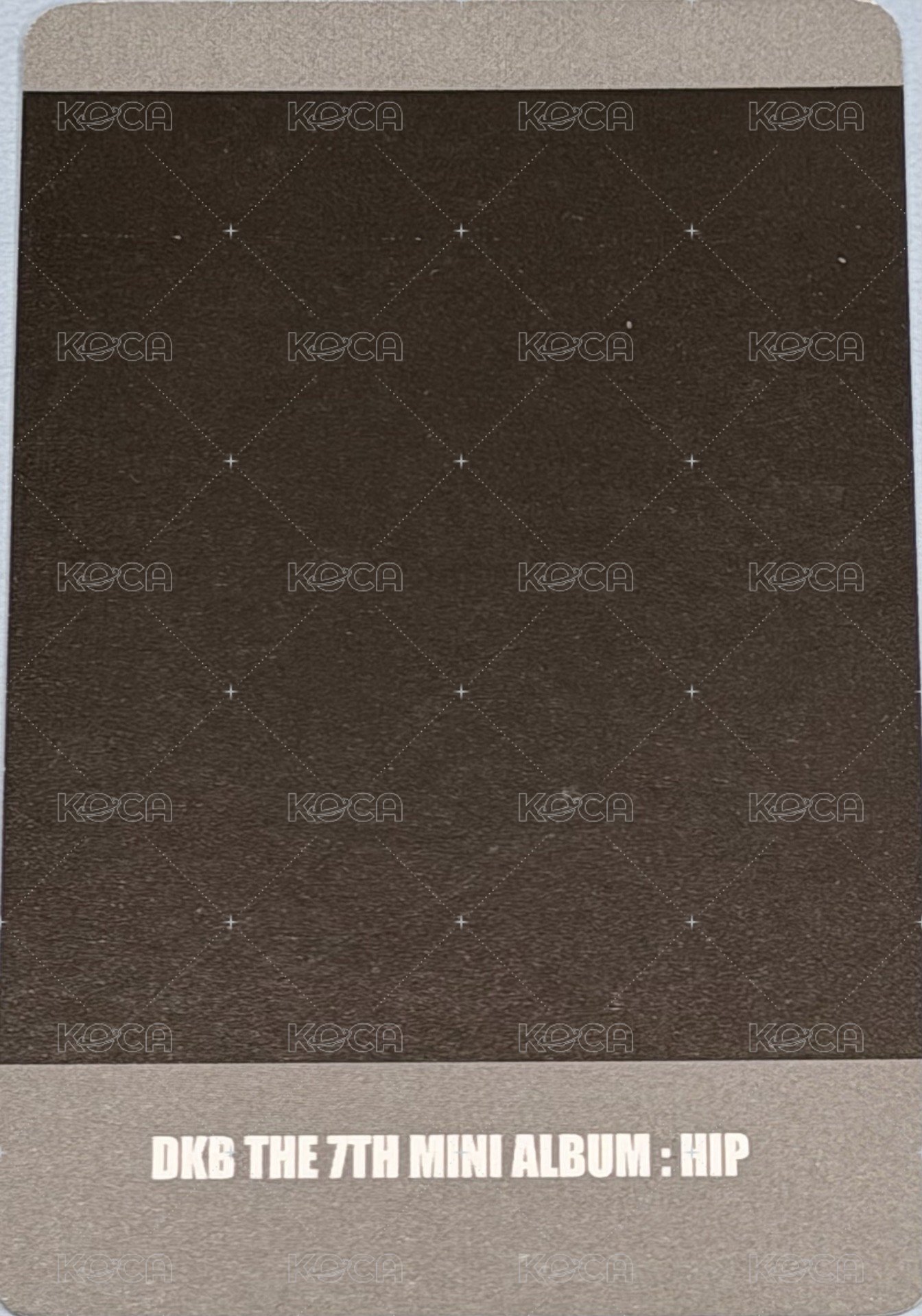 迷你七 專輯卡  背面