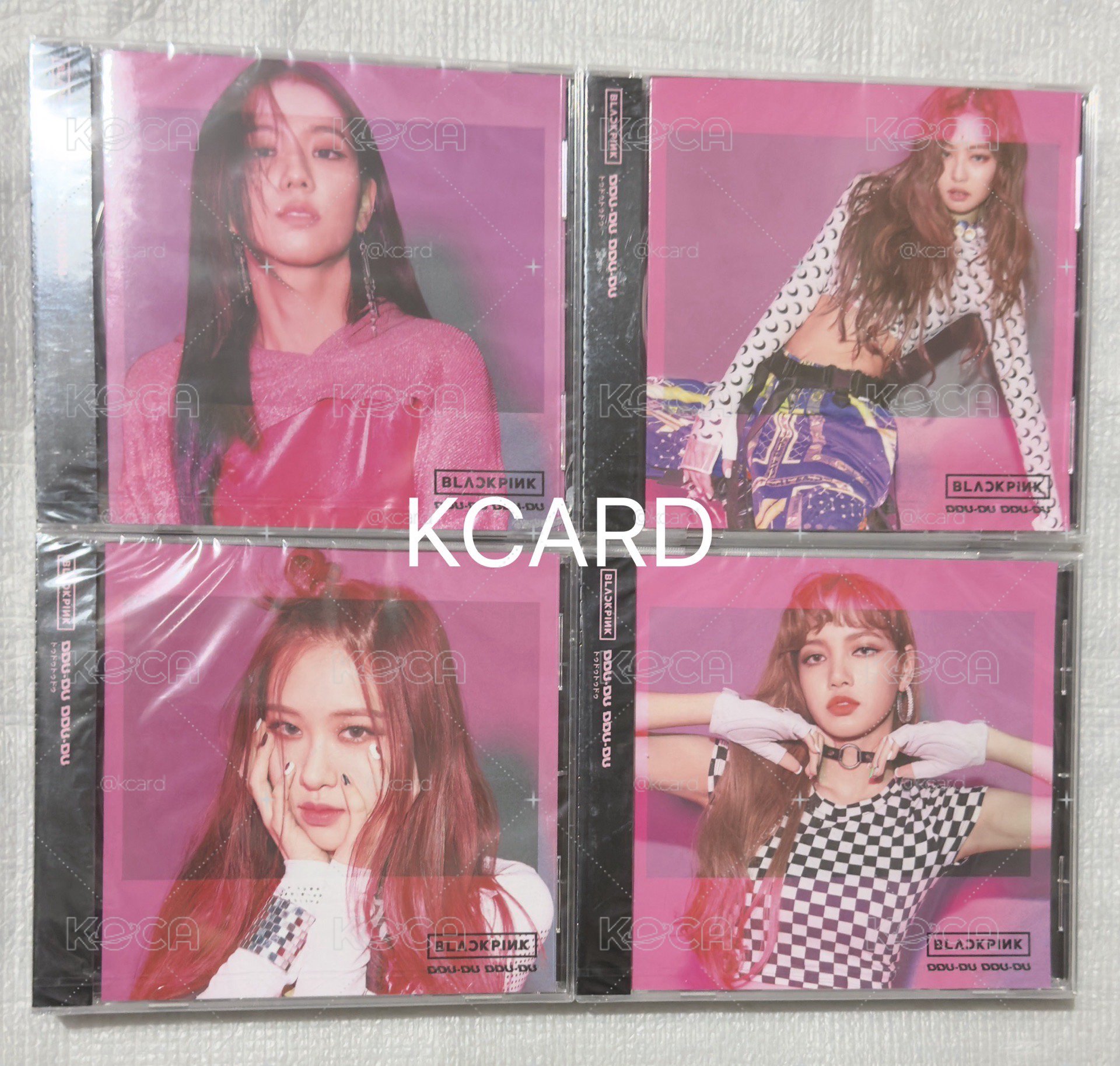 BLACKPINK 日版專輯 一套四張 整組四張一起寄