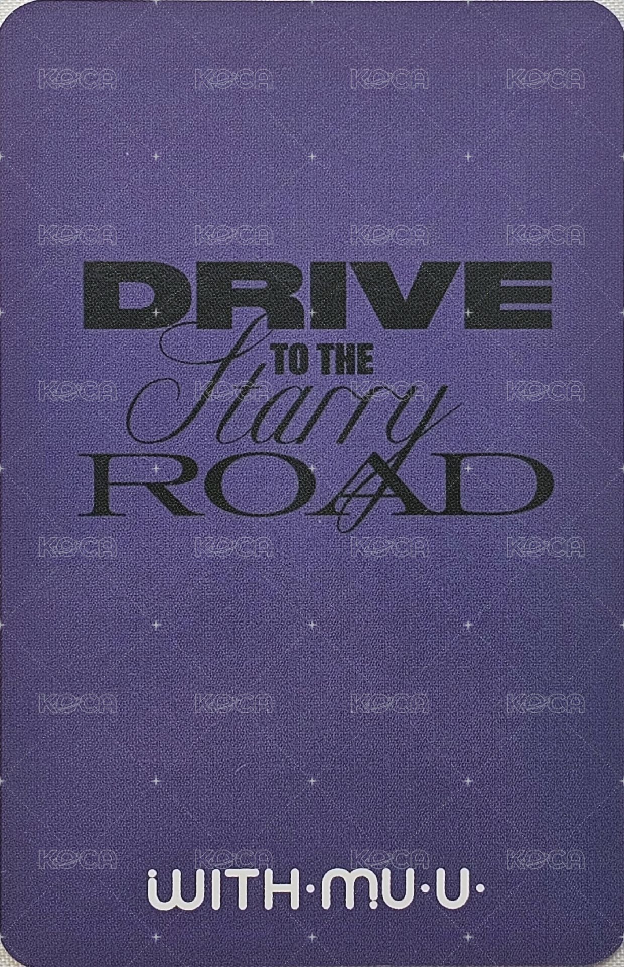 正三 wm 幸運卡  背面