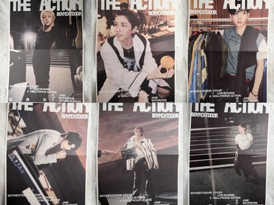 Boynextdoor The Action 專輯隨機物