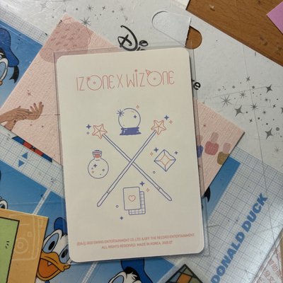 IZ*ONE｜櫻花 二期會員禮小卡 SAKURA WIZ*ONE