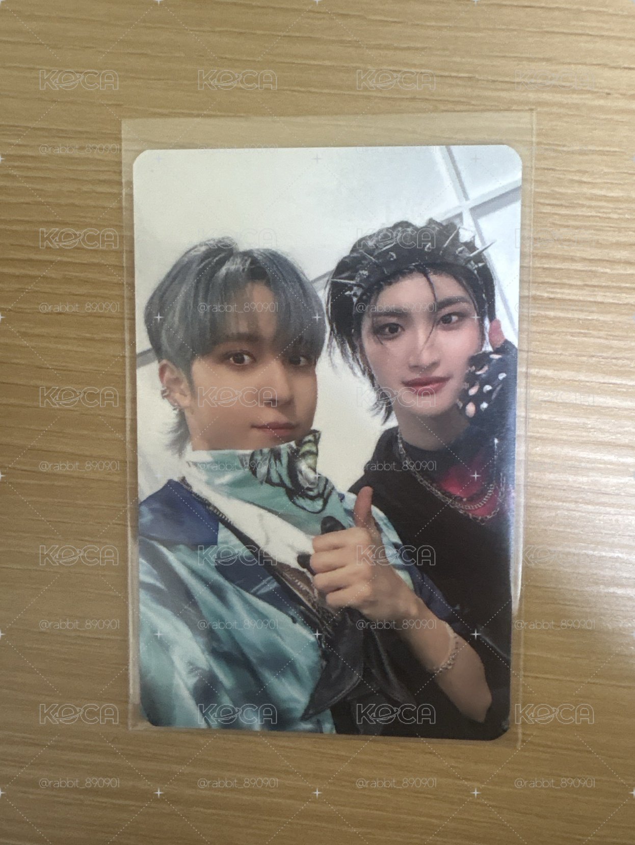 ATEEZ🏴‍☠️星潤雙人卡🐰🐶