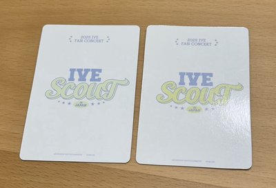 25’ FC IVE SCOUT 隨機卡 日版 安