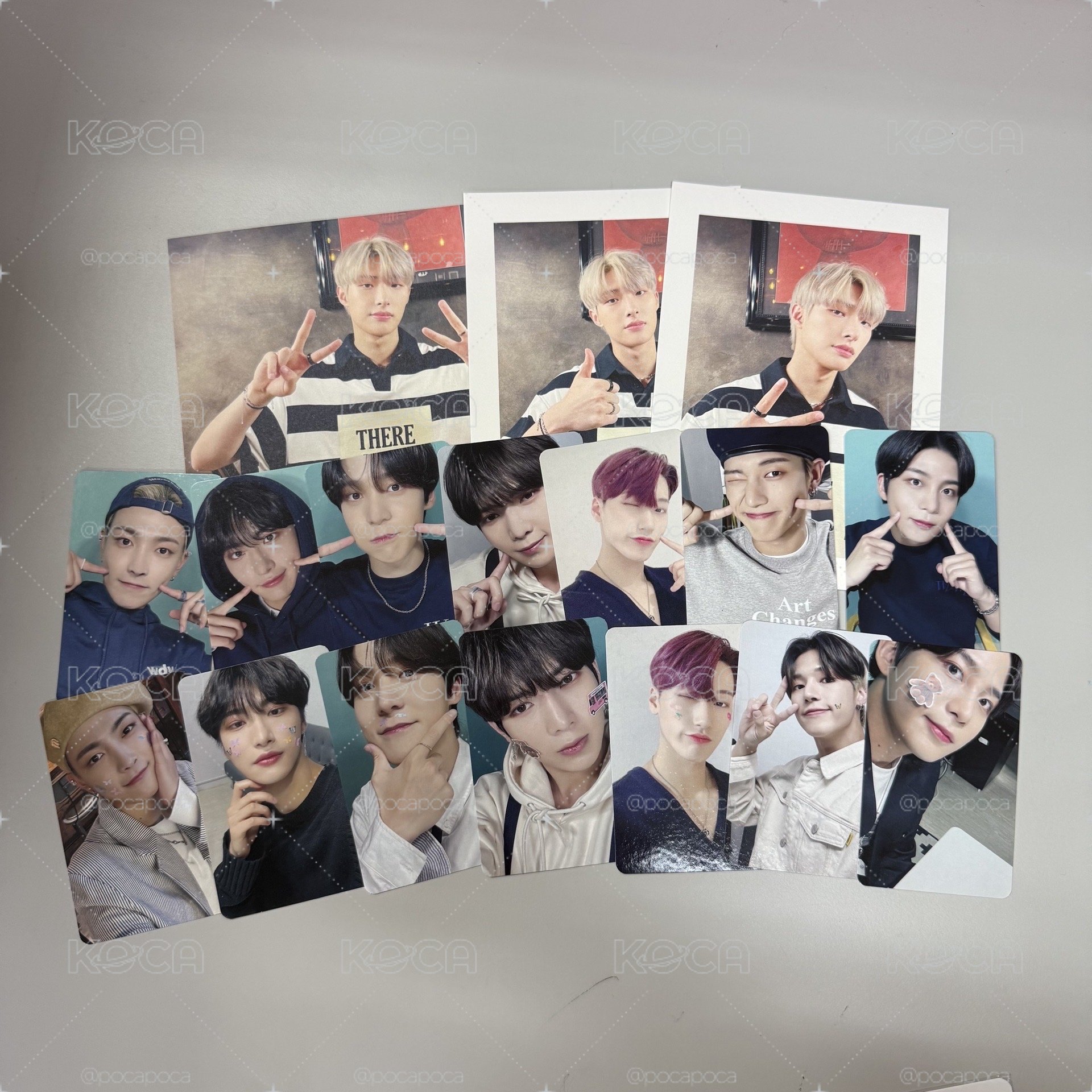 ATEEZ Wonderwall A ver. B ver. 周邊卡 