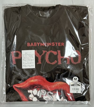 BABYMONSTER PSYCHO 黑色長袖