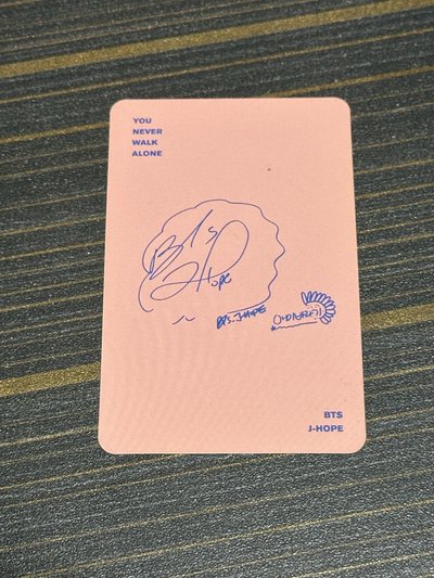 BTS JHOPE 小卡