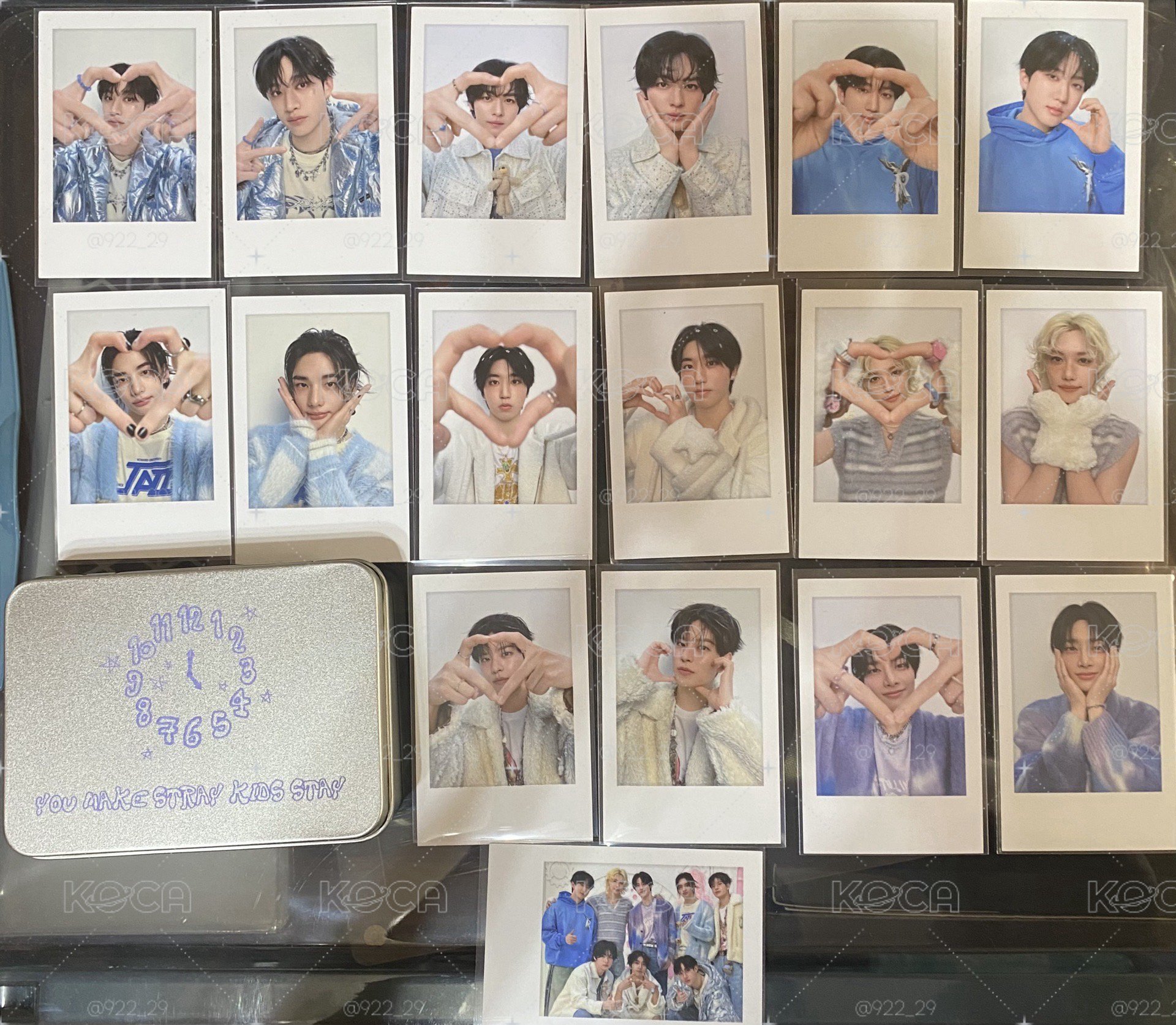 SKZ | 5th FM 拍立得鐵盒卡組
