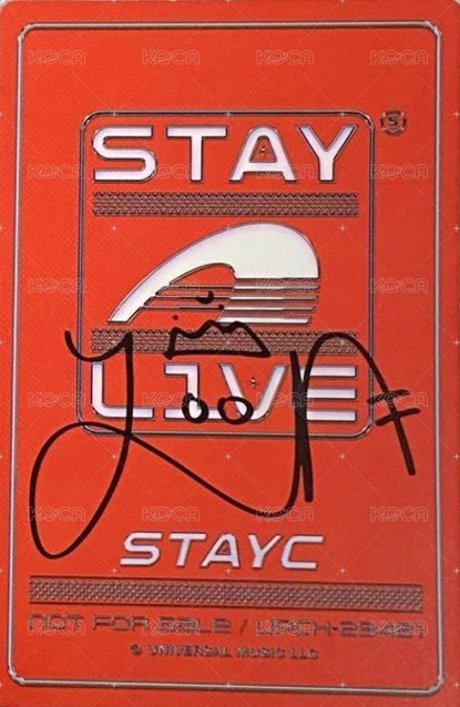 STAY ALIVE 初回限定盤 專輯卡  背面
