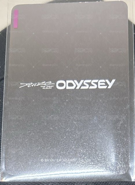 ODYSSEY dmm 簽售卡 