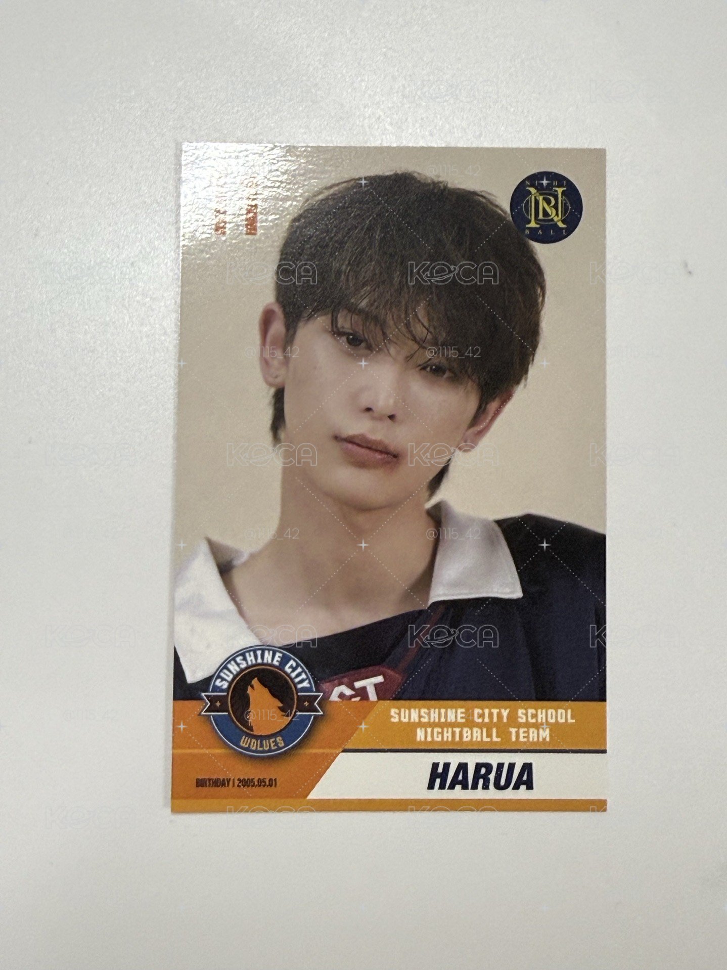 HARUA NOW 環球 專輯卡