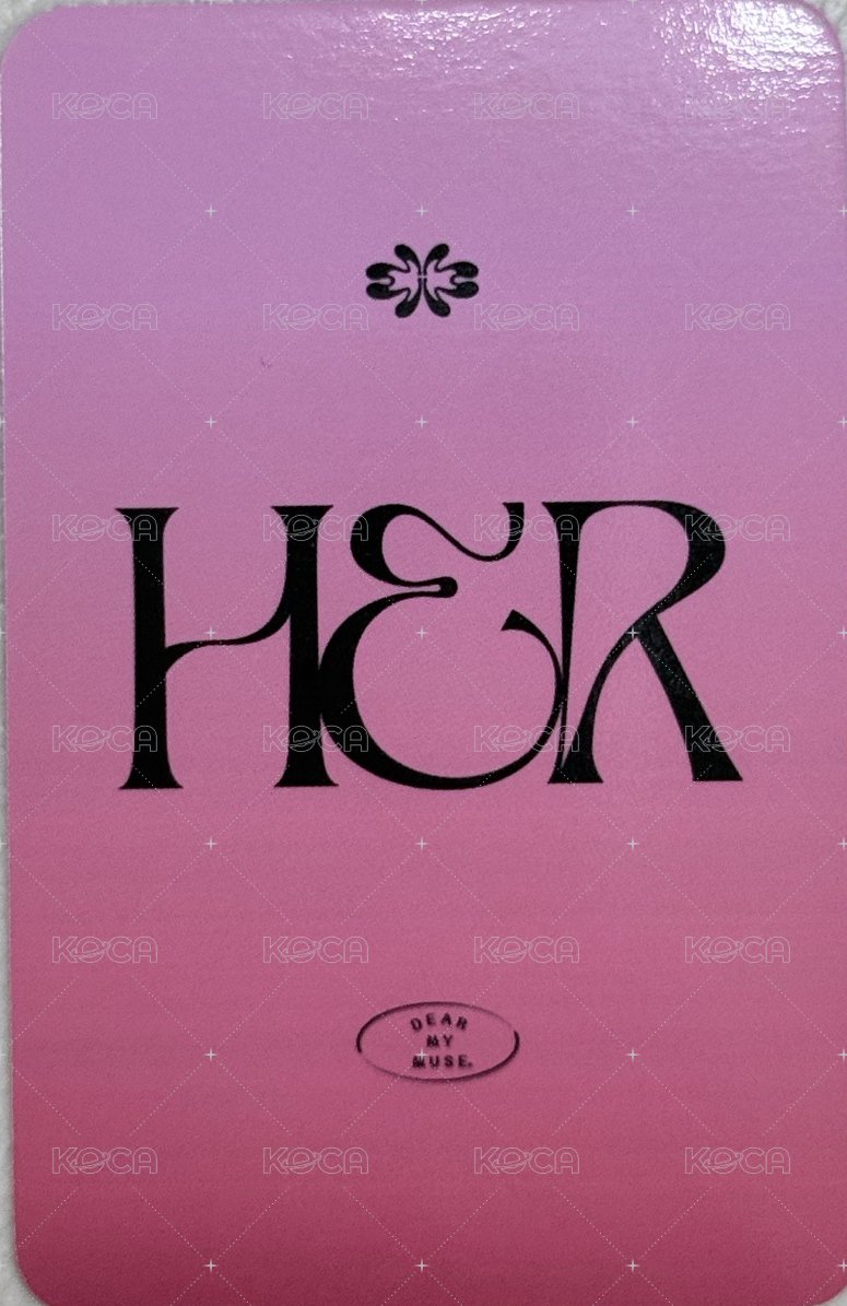 HER dmm 特典卡  背面