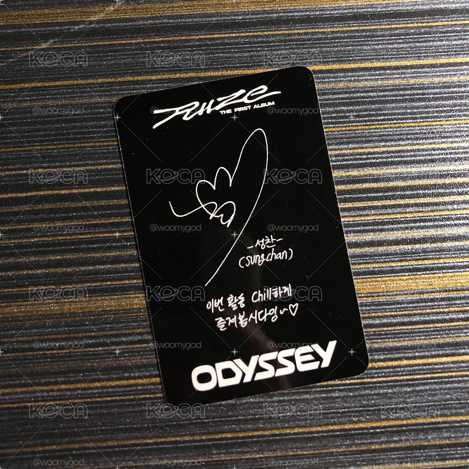 Riize Odyssey Target 美國版專卡 成燦
