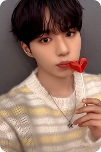 迷一 mnet 愛心糖果 簽售卡 