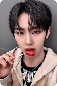 迷一 mnet 愛心糖果 簽售卡 