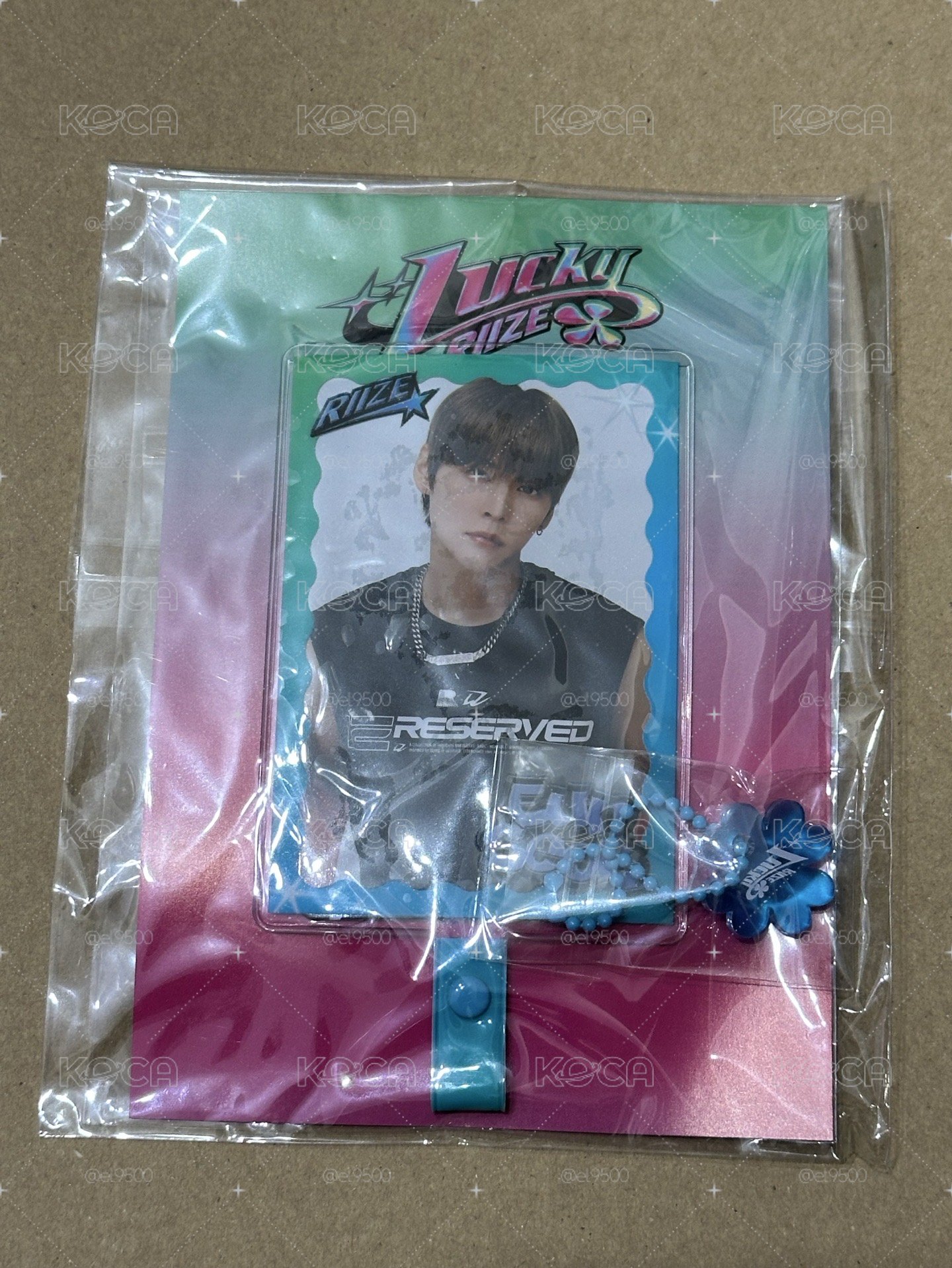 RIIZE LUCKY EUNSEOK 恩奭 手機夾片卡