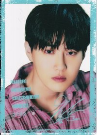 SUHO Japan Special Live 2022 周邊卡 