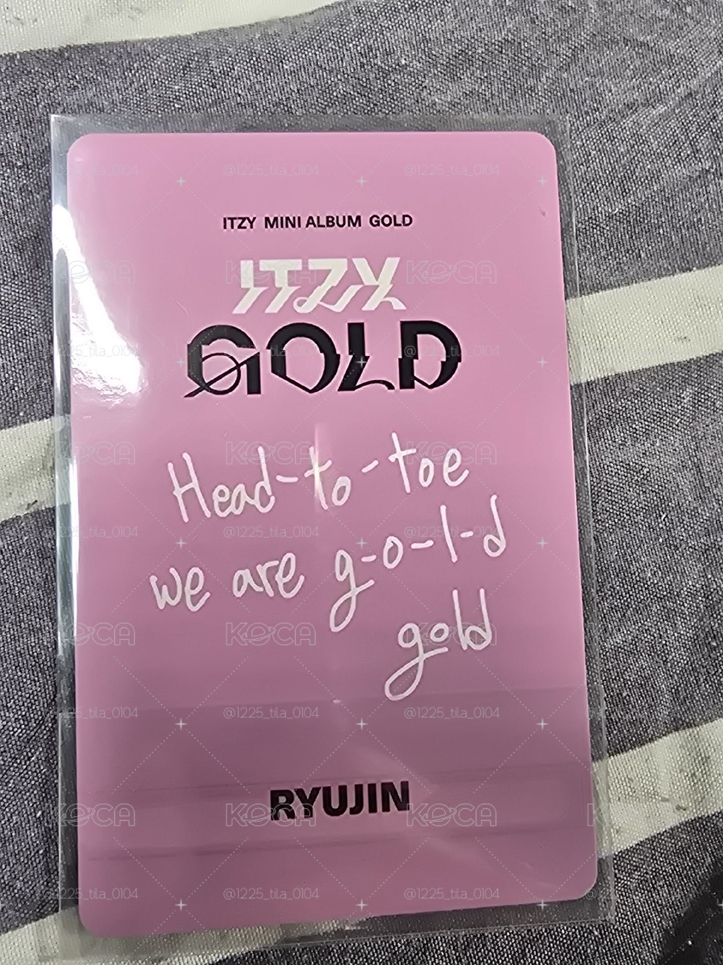GOLD 電子專粉版隨機卡 留