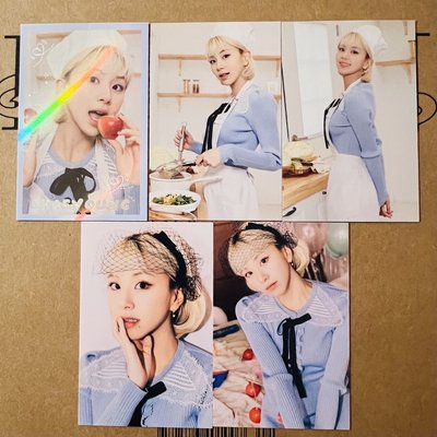 TWICE 彩瑛 六週年 隨機卡 set（閃卡有損）