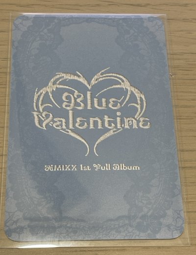 NMIXX Lily正規一快閃  書籤卡 