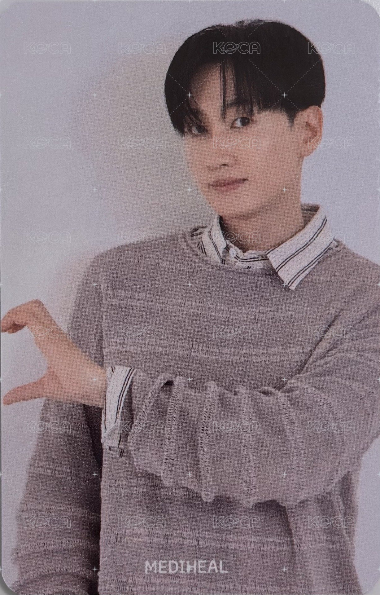 Mediheal 銀赫 代言卡  背面