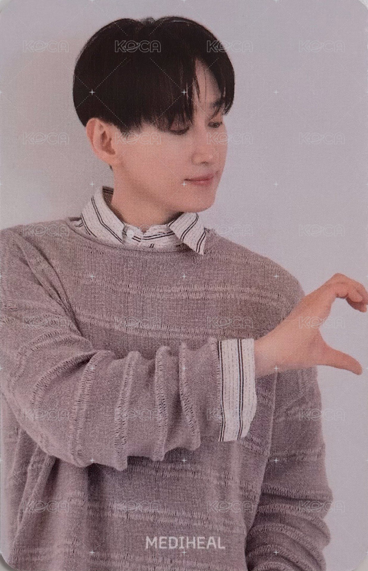 Mediheal 銀赫 代言卡  背面