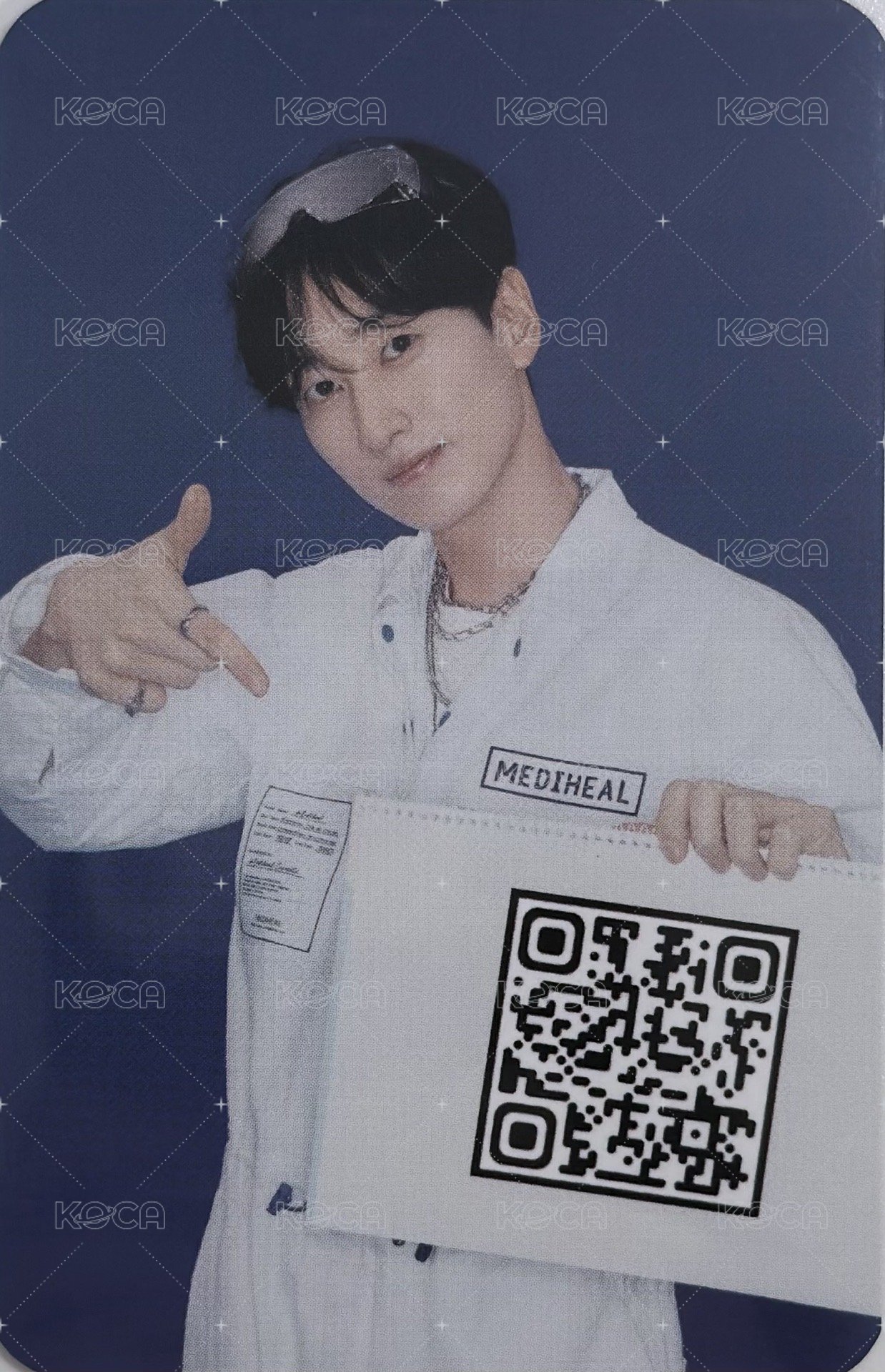 Mediheal 銀赫 代言卡  背面