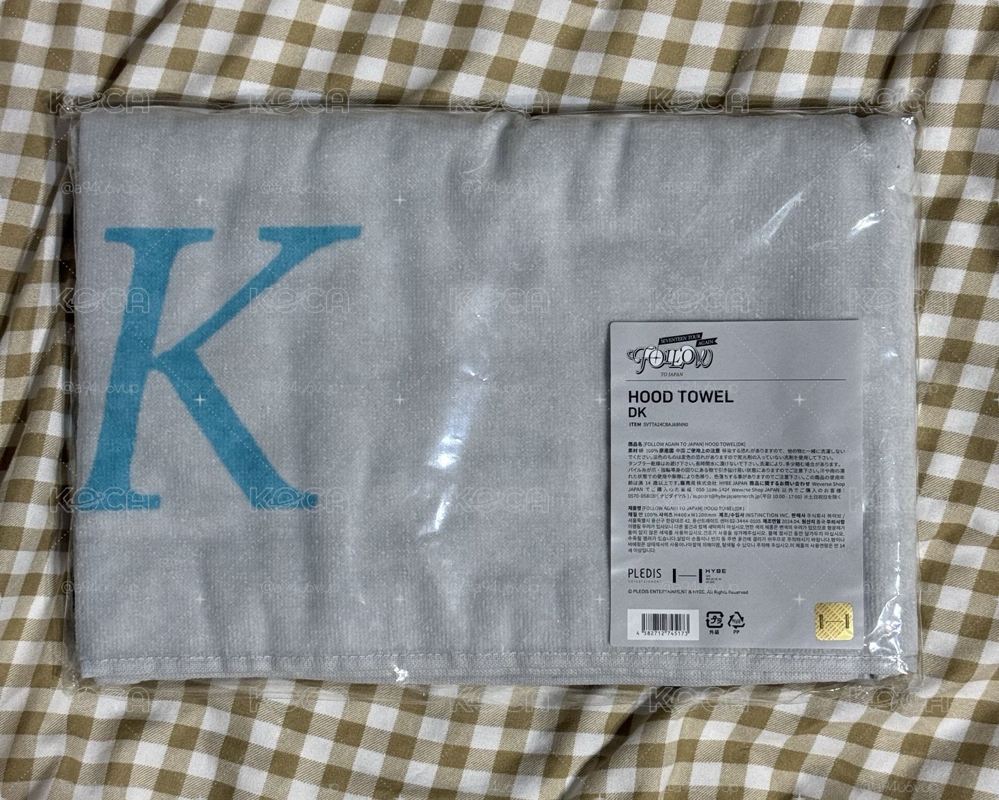 (DK)FOLLOW AGAIN日巡毛巾帽