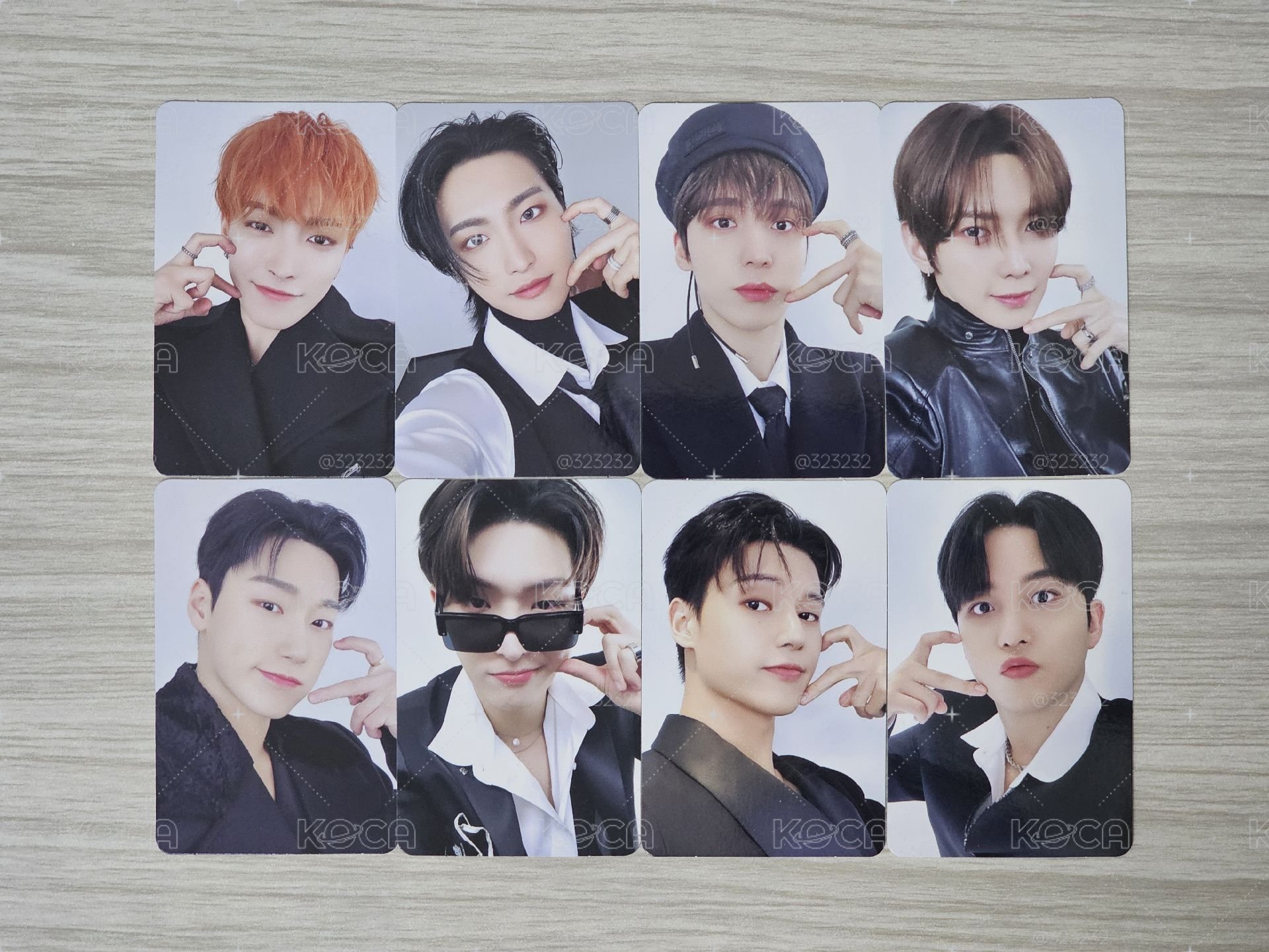 ATEEZ GH1 ms 3.0 雙面愛心卡 一套