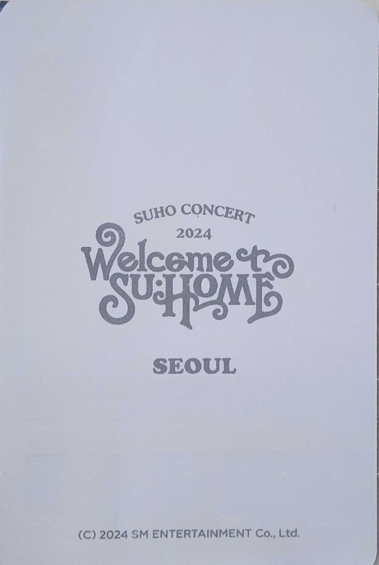 SU : HOME 隨機卡  背面