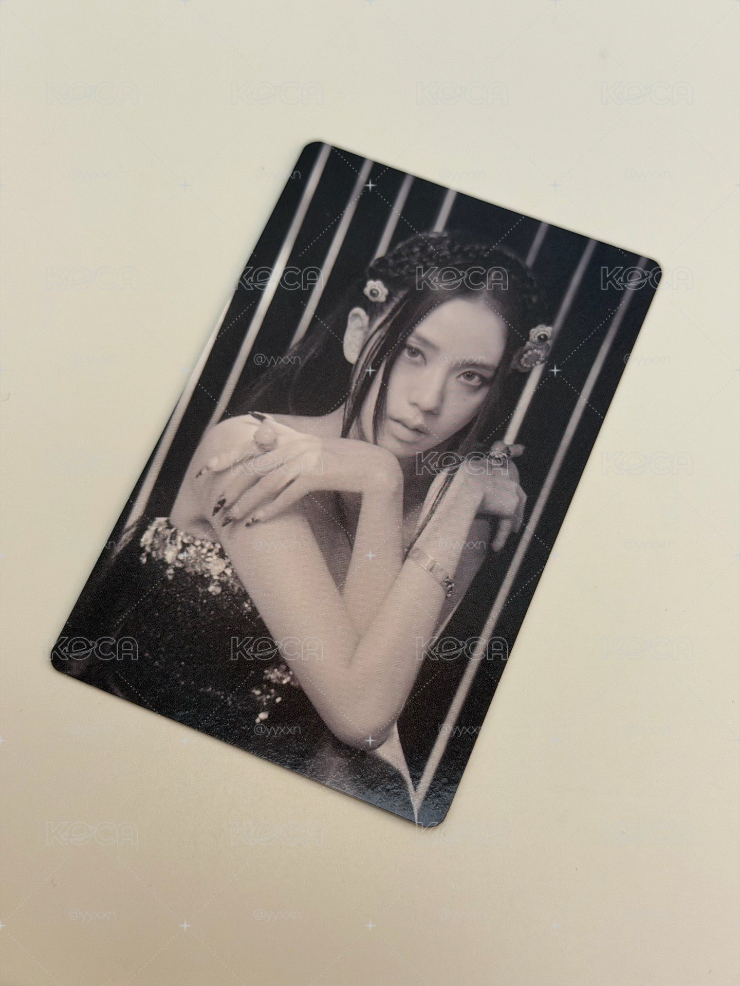 Jisoo Born Pink YG特典卡