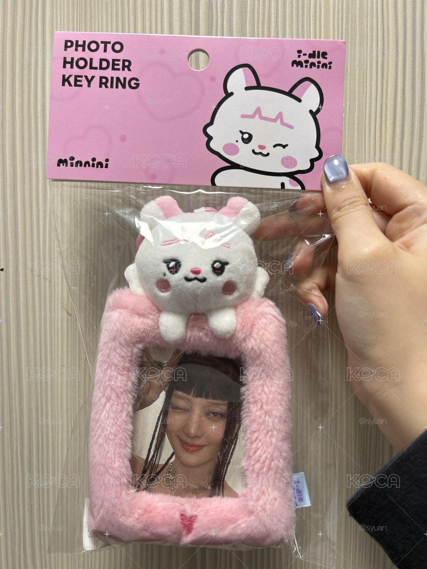 Minnie絨毛卡套