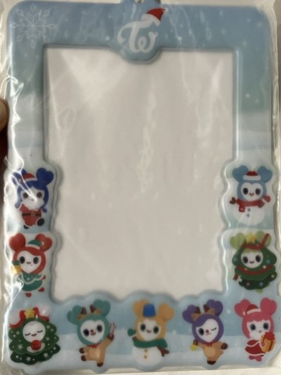 TWICE日本全家聯名 Lovely 大卡套 大卡專用相框