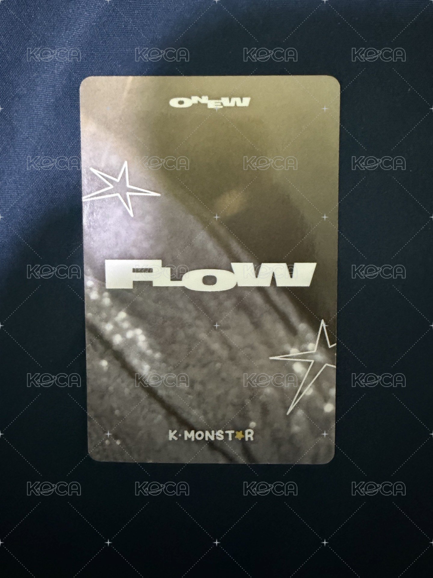 第三張迷你專輯 km 周邊卡  背面