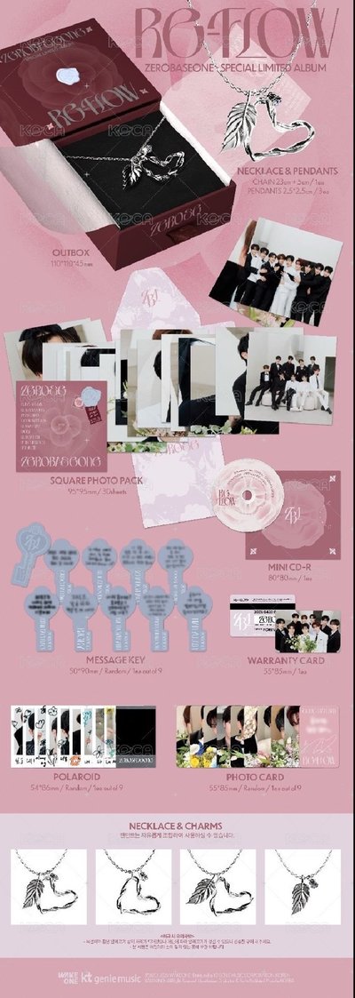 [𝐑𝐄-𝐅𝐋𝐎𝐖] 專輯 全專 項鍊+昊拍立得+昊鑰匙+來小卡