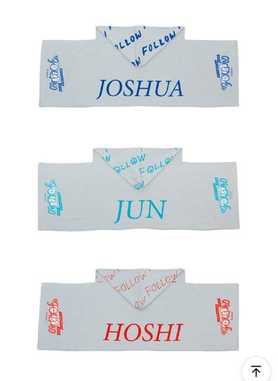 SEVENTEEN TOUR FOLLOW AGAIN In Japan 毛巾帽