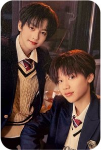 奔跑3 周邊卡 雙人卡 楊涵博魏子宸