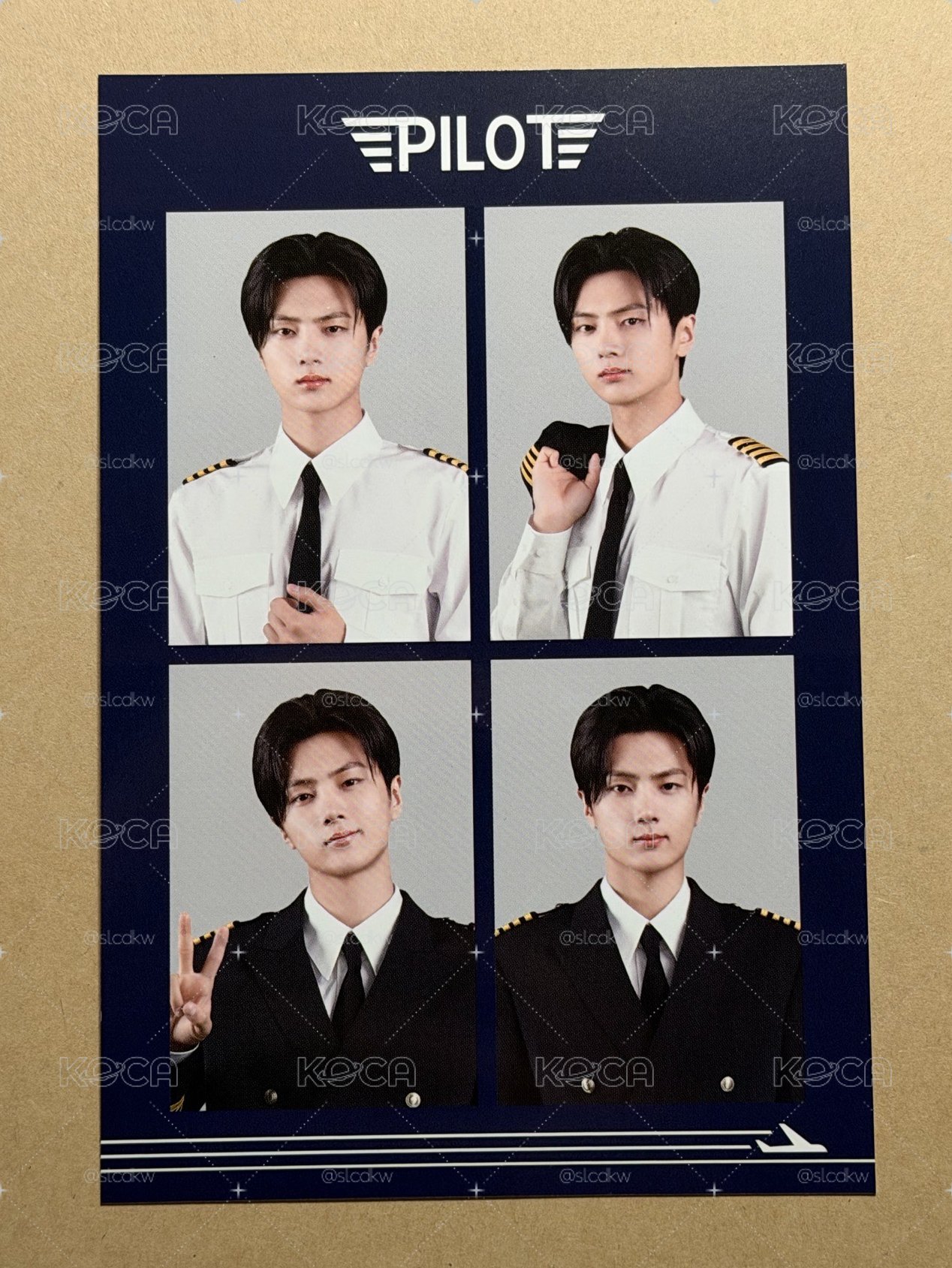 JAY 朴綜星 ENHYPEN WORLD 機長 滿額 四格 🧑‍✈️