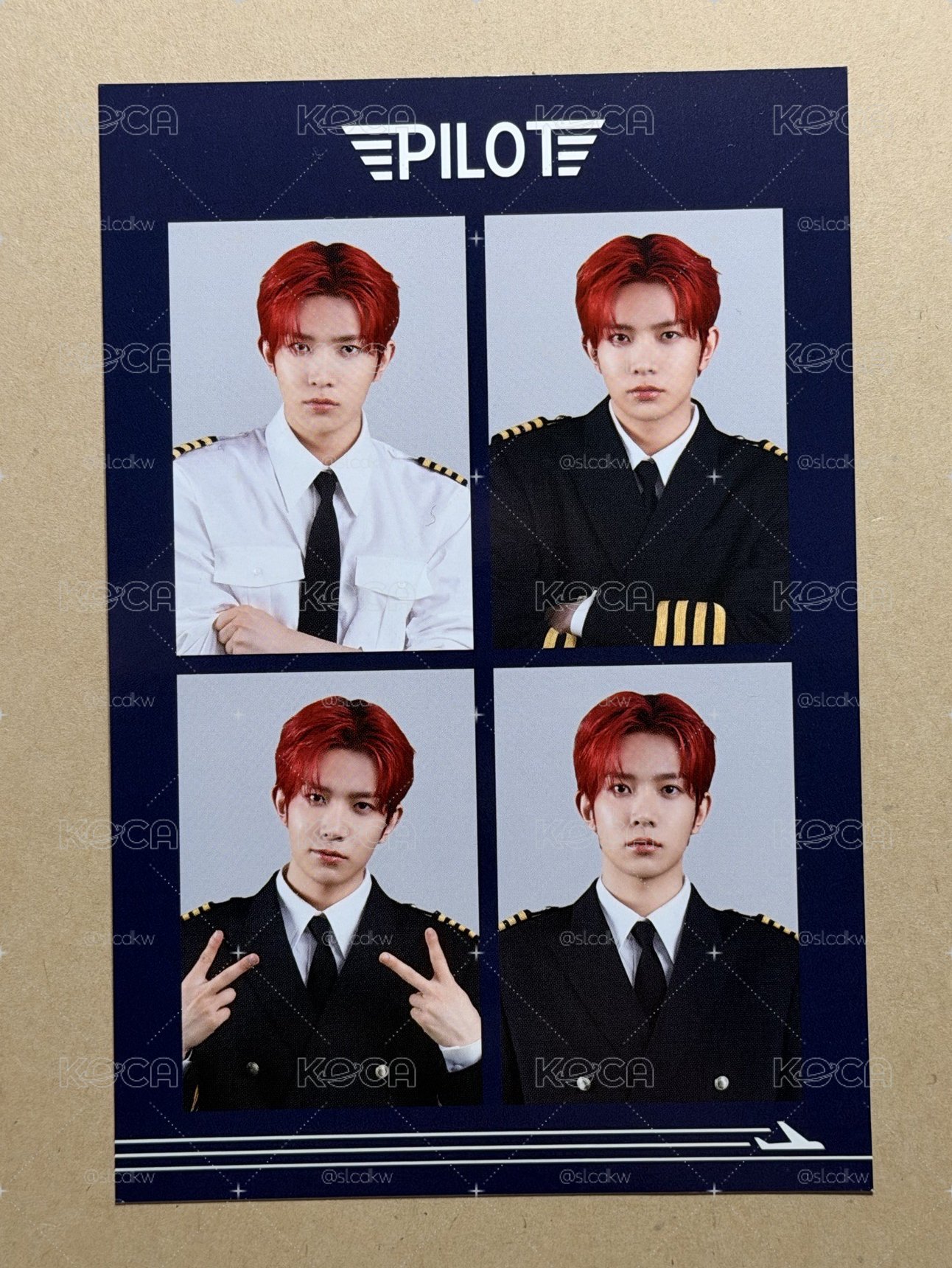 李羲承 ENHYPEN WORLD 機長 滿額 四格 🧑‍✈️