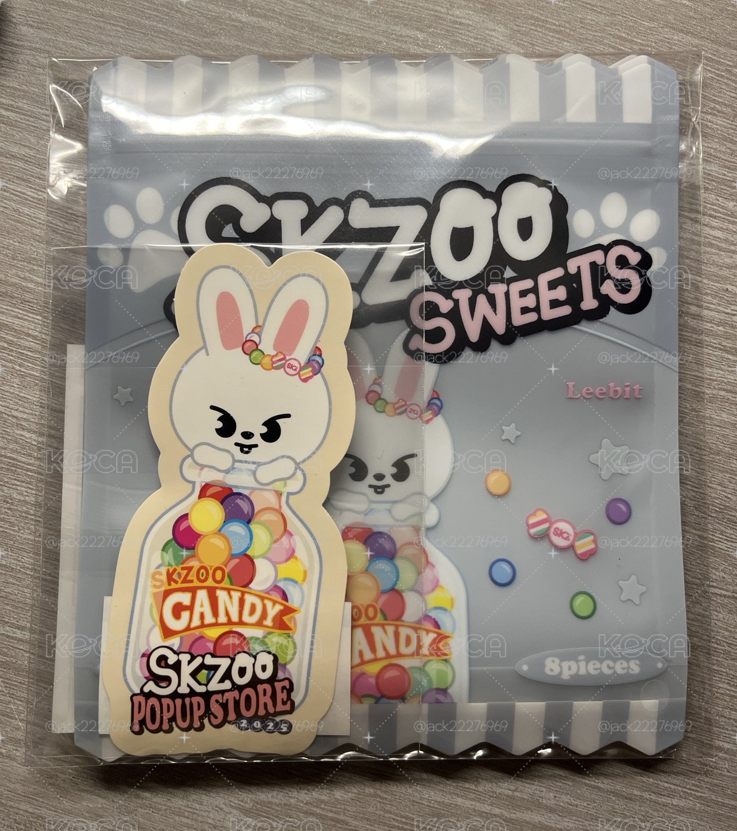 旻 一番賞夾鏈袋+李畢貼紙