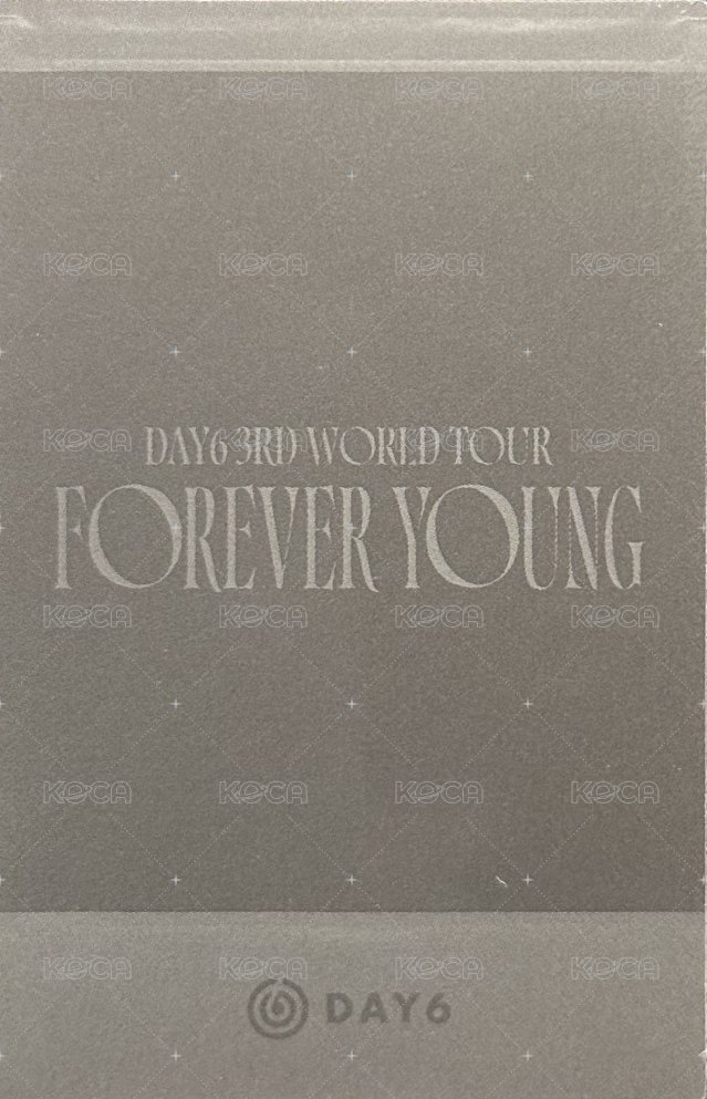 3rd世巡 演唱會 DVD / CD 卡  背面