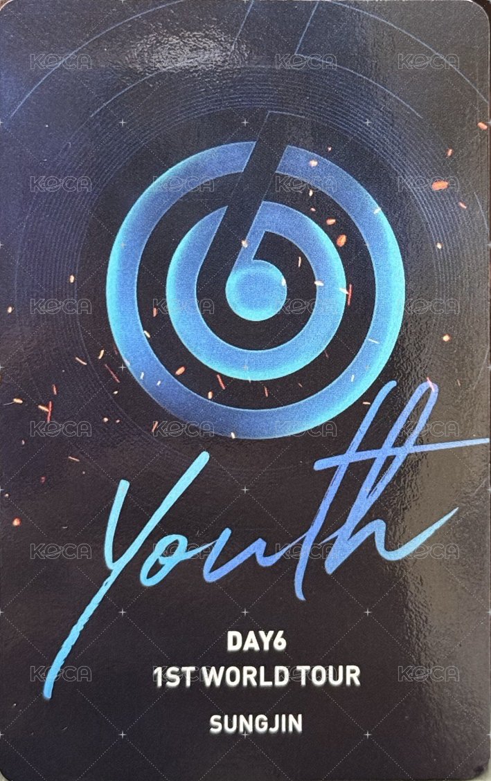 1st世巡 演唱會 DVD / CD 卡  背面