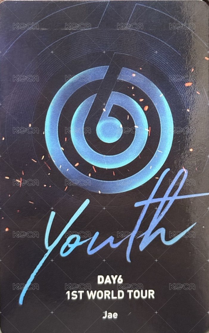 1st世巡 演唱會 DVD / CD 卡  背面