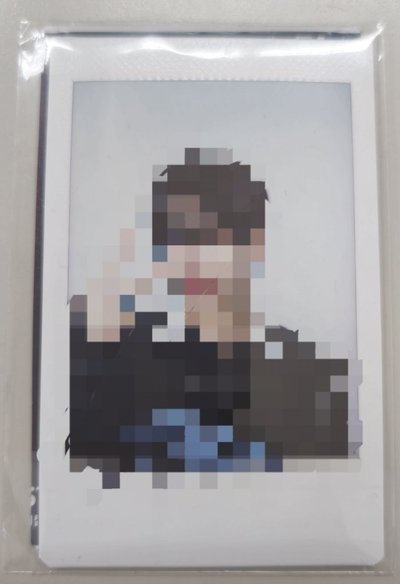 張汝遵未公開簽名拍立得