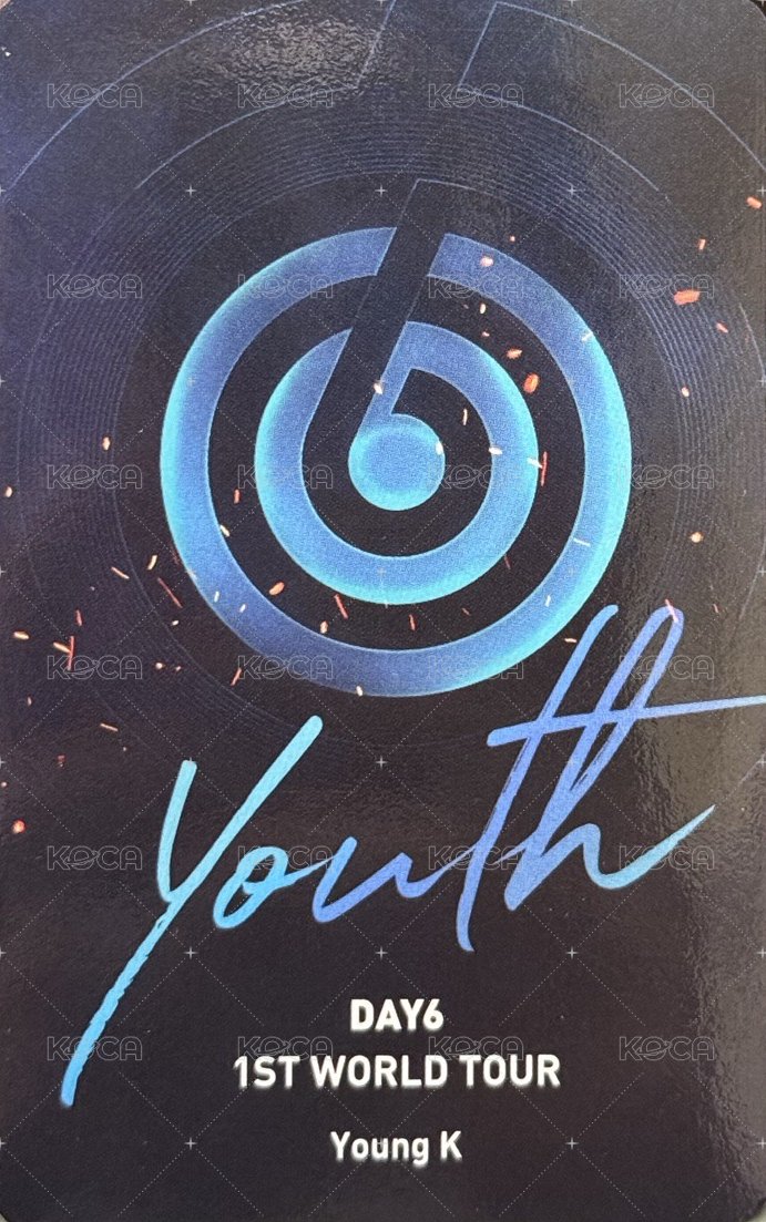 1st世巡 演唱會 DVD / CD 卡  背面