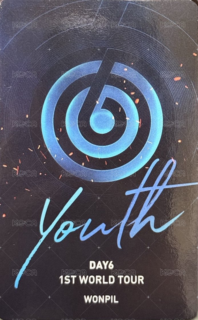 1st世巡 演唱會 DVD / CD 卡  背面