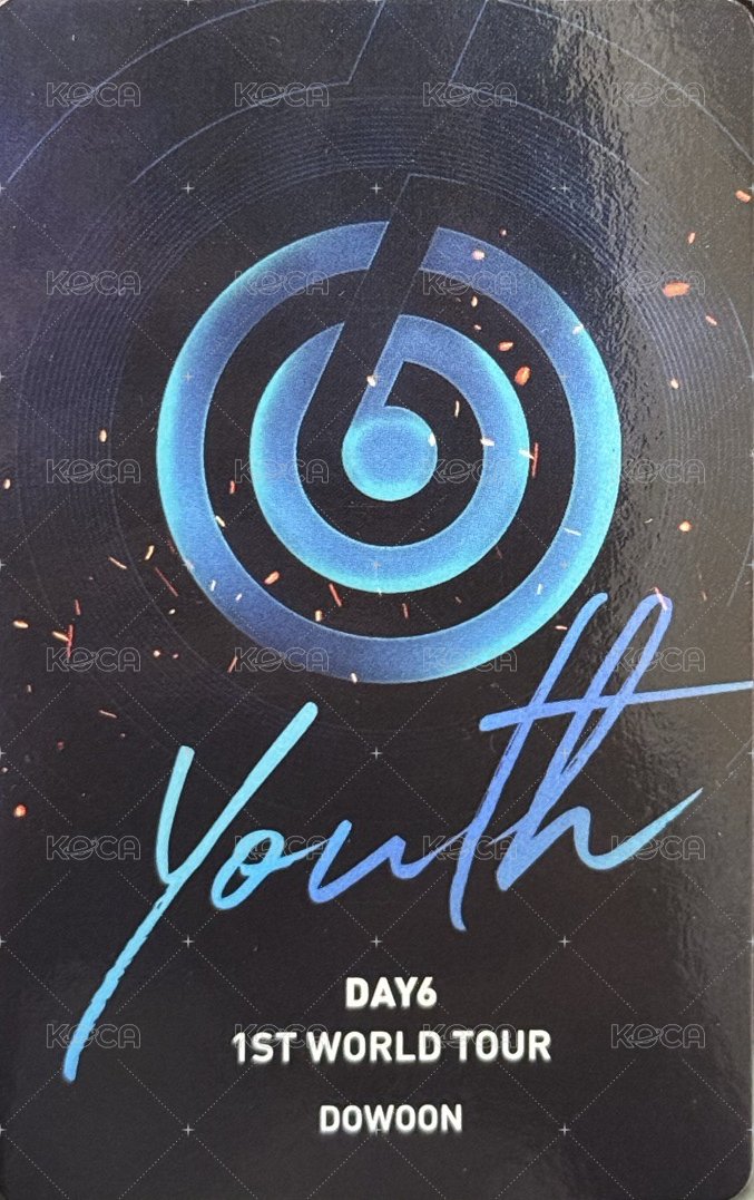 1st世巡 演唱會 DVD / CD 卡  背面