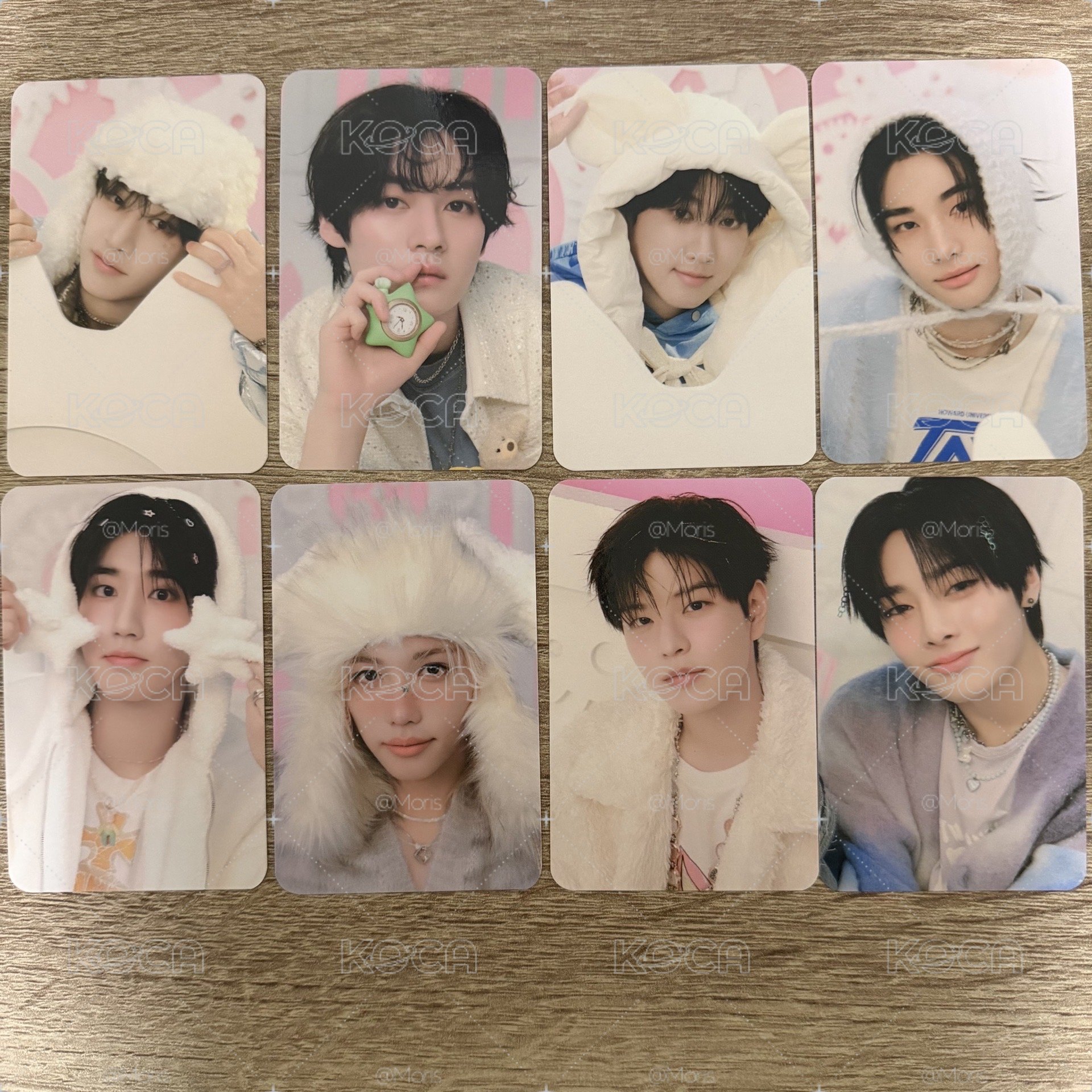Stray kids 5期 5’clock 周邊 膠帶 小卡