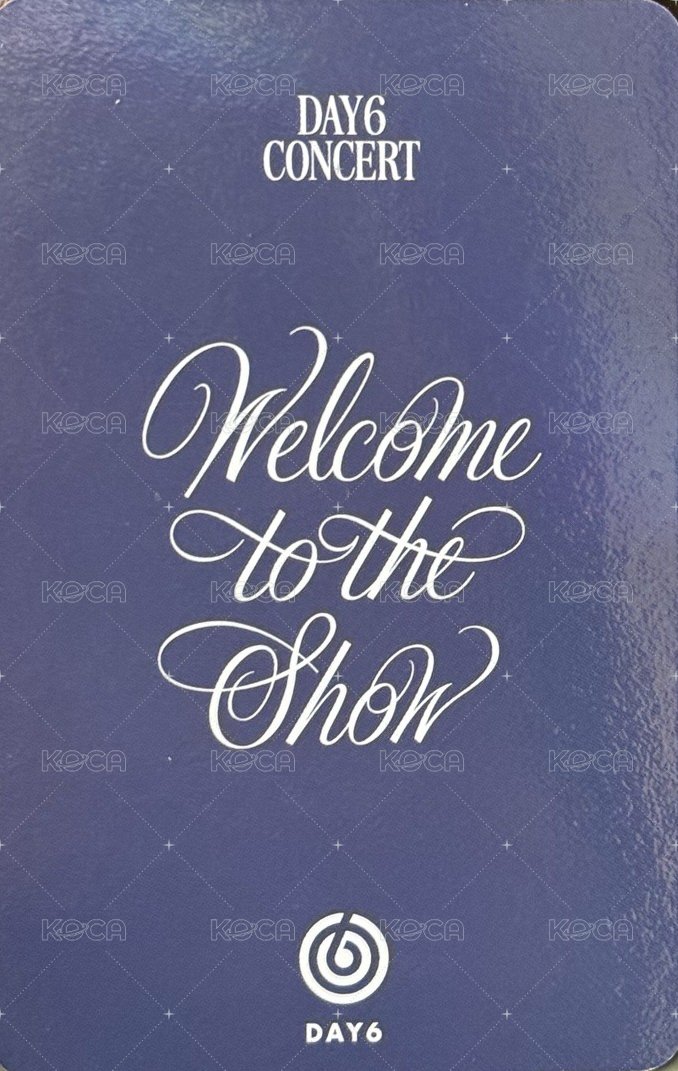 櫻花控 Day3 入場卡 / 場限卡  背面